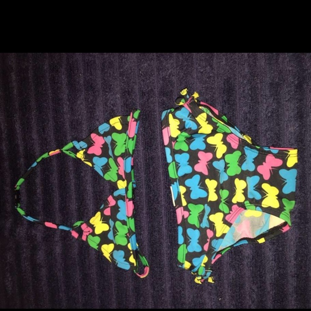 Old navy swimsuit 2T butterfly